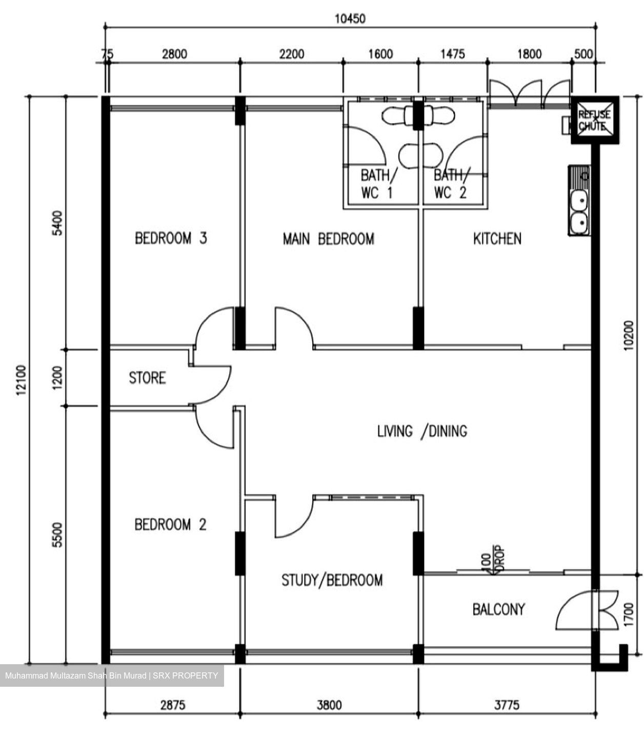 Blk 936 TAMPINES PALMSPRING (Tampines), HDB 5 Rooms #626393721